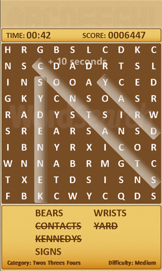 Illustration for article titled This Week's Windows Phone Charts: Cracking Sands and Circling Words